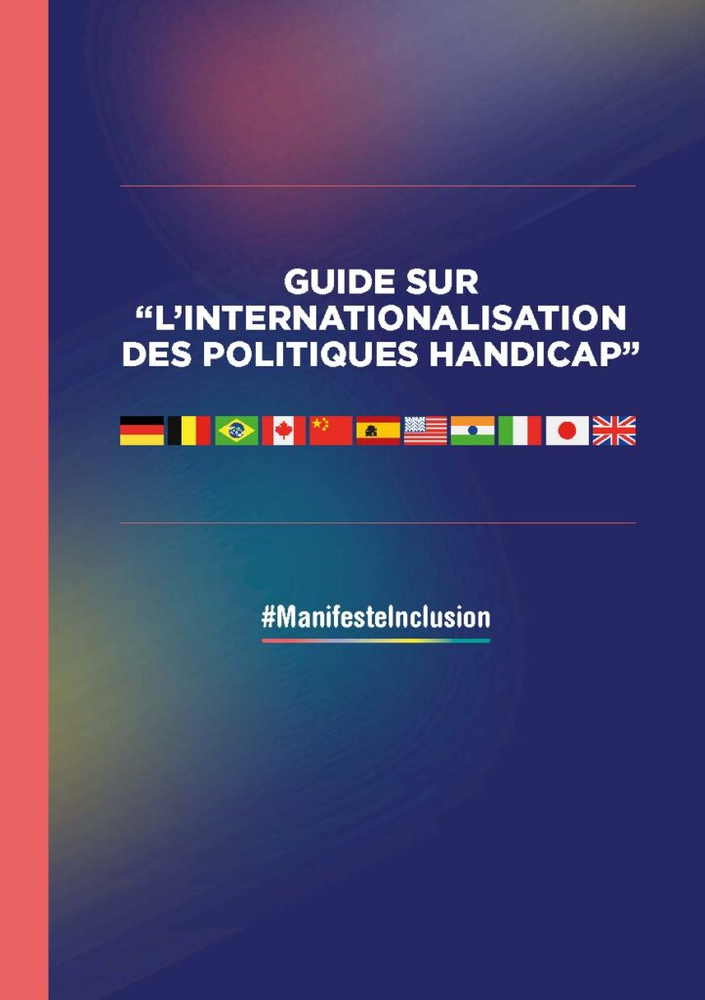 Visuel de la publication Guide &laquo; Internationalisation des politiques handicap &raquo;